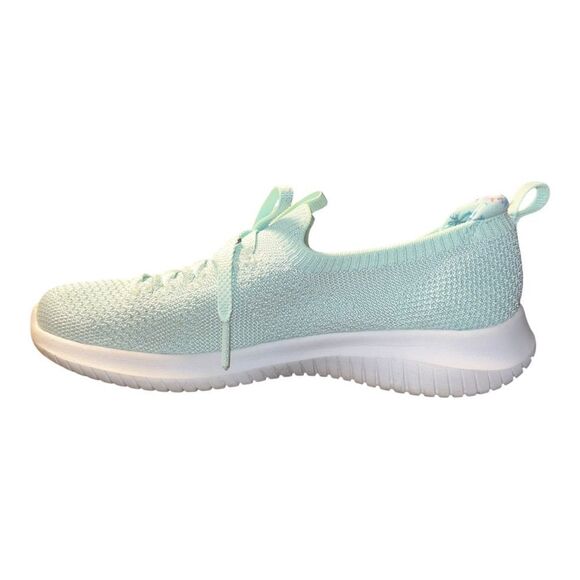Skechers Women's Ultra Flex Washable Slip Ons Flourishing View Mint Green 5M EUC - Picture 7 of 10